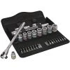 Wera 004048- 8100 SB 8 Zyklop Metal Ratchet Set With Switch Lever, 3/8" Drive SALE