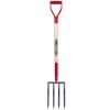 SALE Garant G411D - Spading Fork, 4 X 11" Tines, Wood Handle