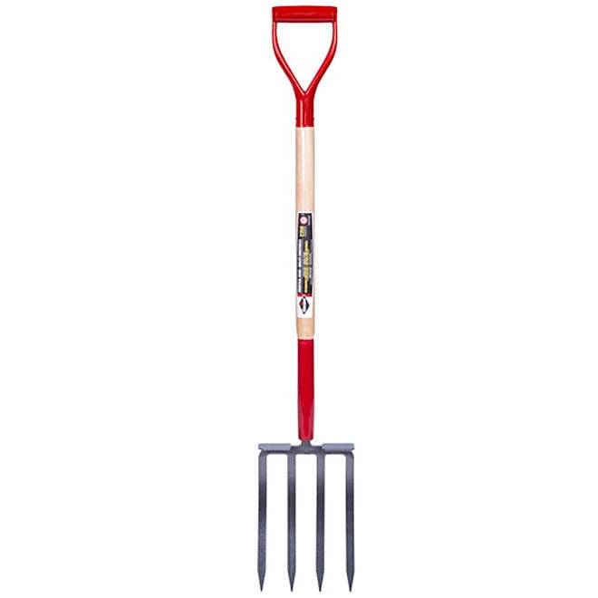 SALE Garant G411D - Spading Fork, 4 X 11" Tines, Wood Handle 3 SALE Garant G411D - Spading Fork, 4 X 11" Tines, Wood Handle