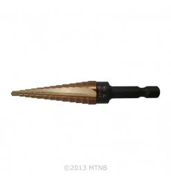 NORSEMAN 01401 - #1 STEP DRILL BIT, 1/8 - 1/2" - QUICK RELEASE METAL DRILLING ACCESSORIES