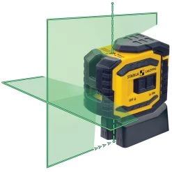 Stabila 03185 - LAX300G Green Beam Cross Line Plus Plumb Dots Laser Level SALE