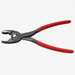 Knipex 8201200 8″ (200 Mm) Twingrip Slip Joint Pliers – Plastic Grip