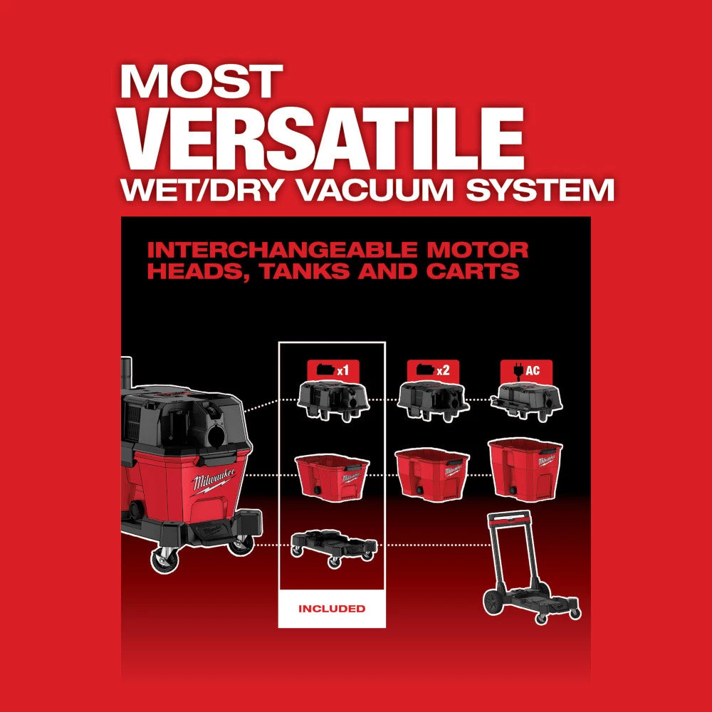 POWER TOOLS Milwaukee 0910-20 - M18 FUEL™ 6 Gallon Wet/Dry Vacuum 15 POWER TOOLS Milwaukee 0910-20 - M18 FUEL™ 6 Gallon Wet/Dry Vacuum