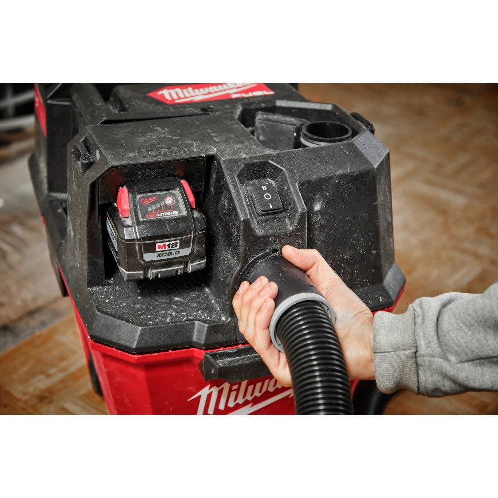 POWER TOOLS Milwaukee 0910-20 - M18 FUEL™ 6 Gallon Wet/Dry Vacuum 9 POWER TOOLS Milwaukee 0910-20 - M18 FUEL™ 6 Gallon Wet/Dry Vacuum