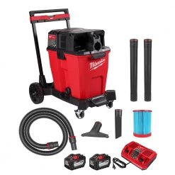 POWER TOOLS Milwaukee 0930-22HD - M18 FUEL 2-Battery 12 Gallon Wet/Dry Modular Vacuum 12.0 Ah Kit