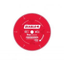 CUTTING ACCESSORIES Diablo D1284CDC - 12" X 84T Trex Composite Decking Blade