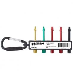 Vega 150RCS05 - 5pc Coloured Square Bit Set POWER TOOLS