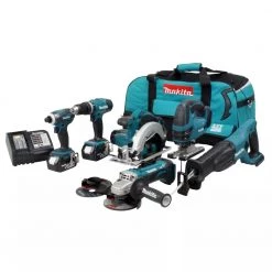 WHAT'S NEW Makita DLX6079M- 18V LXT 6-Tool Combo Kit - 4.0A