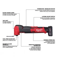 SALE Milwaukee 2526-20 - M12 Fuel Oscillating Multi-Tool - Tool Only