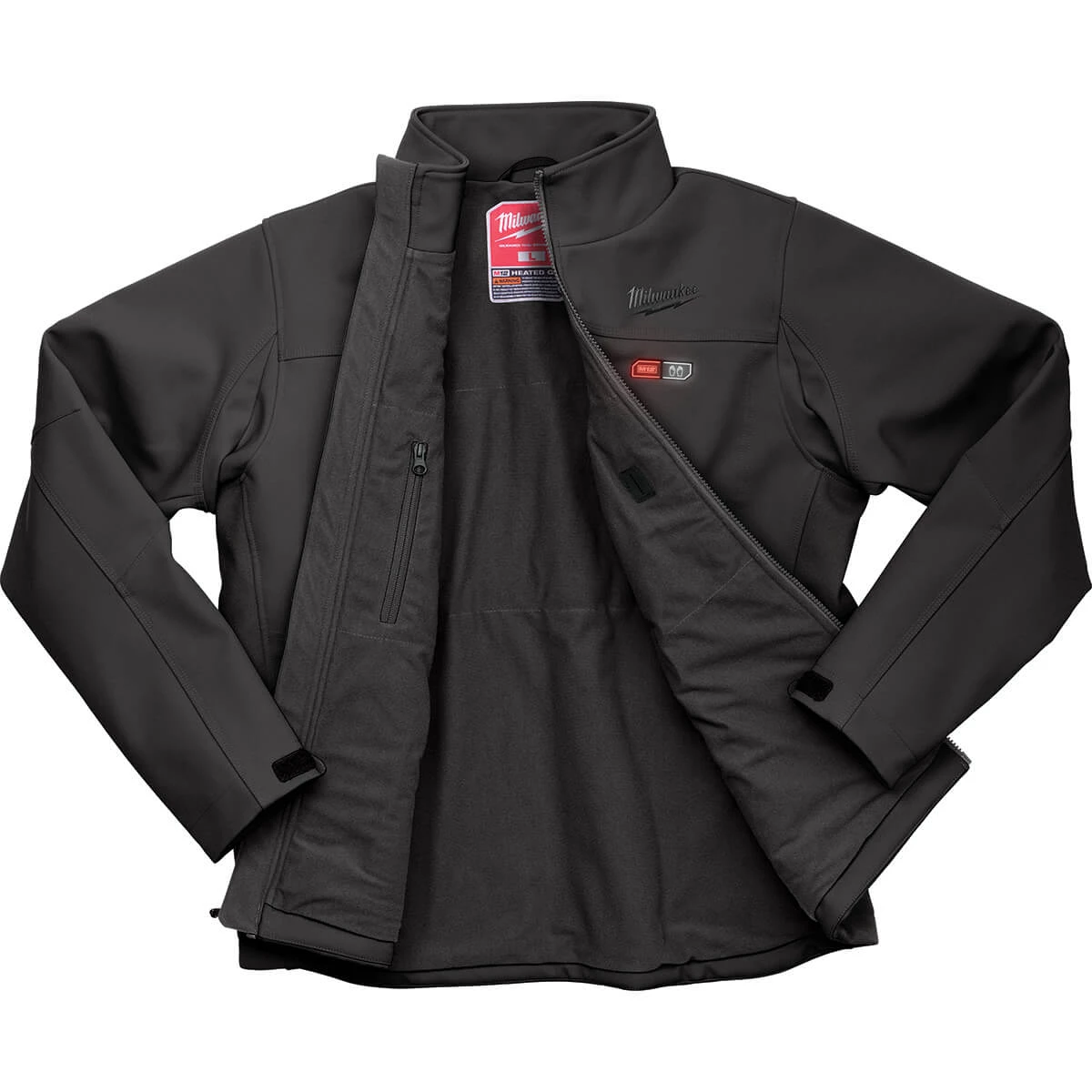 Milwaukee M12 Toughshell Black Heated Jacket Kit WORK WEAR 10 Milwaukee M12 Toughshell Black Heated Jacket Kit WORK WEAR