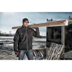 Milwaukee M12 Toughshell Black Heated Jacket Kit WORK WEAR 23 Milwaukee M12 Toughshell Black Heated Jacket Kit WORK WEAR