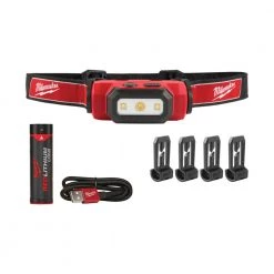 SALE Milwaukee 2111-21 - USB Rechargeable Hard Hat Headlamp