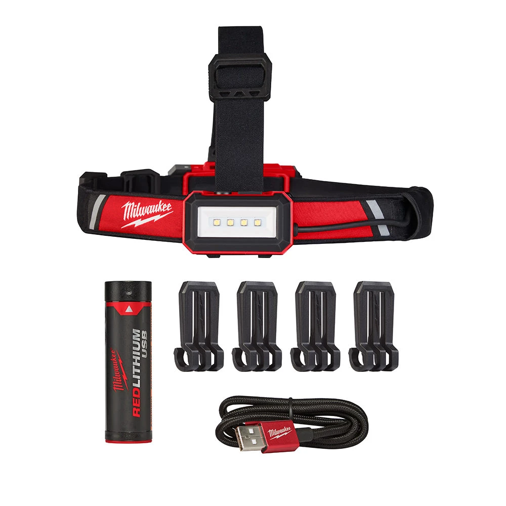 LIGHTING Milwaukee 2115-21 - USB Rechargeable Low-Profile Headlamp; 600 Lumens 3 LIGHTING Milwaukee 2115-21 - USB Rechargeable Low-Profile Headlamp; 600 Lumens