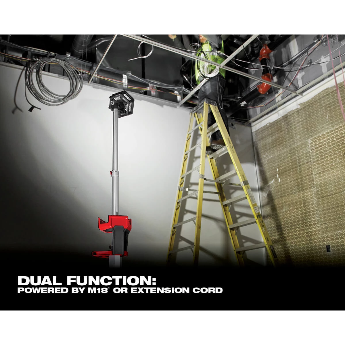 LIGHTING Milwaukee 2131-20 - M18™ ROCKET™ Dual Power Tower Light - (TOOL ONLY) 9 LIGHTING Milwaukee 2131-20 - M18™ ROCKET™ Dual Power Tower Light - (TOOL ONLY)