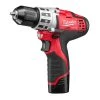Milwaukee 2410-22 - M12 Cordless 3/8" Drill Driver Kit 1 Milwaukee 2410-22 - M12 Cordless 3/8" Drill Driver Kit