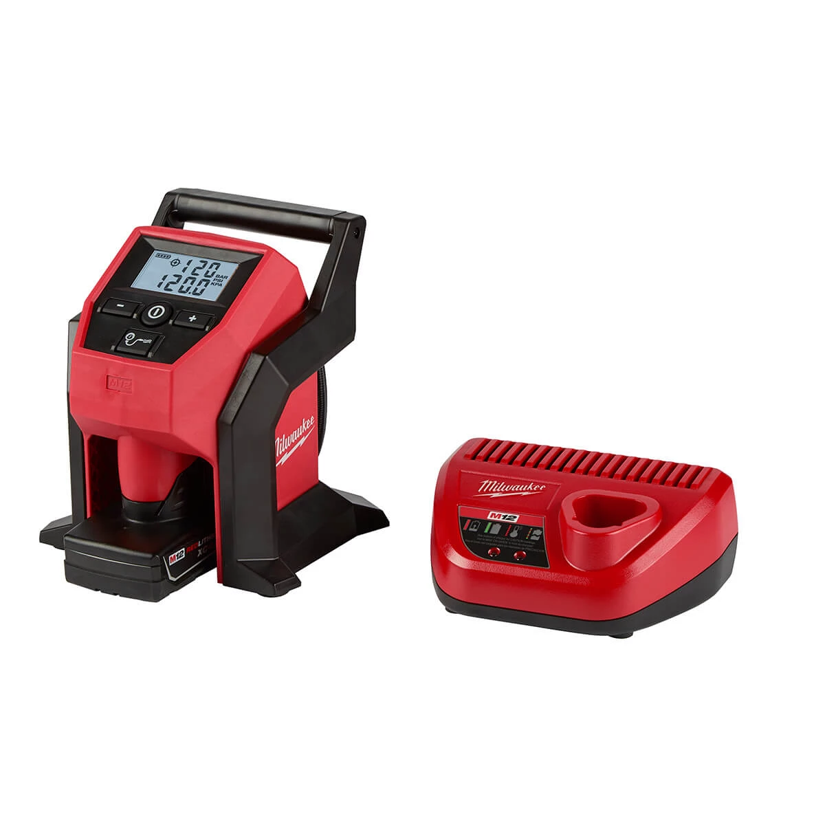 Milwaukee 2475-21XC - M12 Compact Inflator Kit 3 Milwaukee 2475-21XC - M12 Compact Inflator Kit