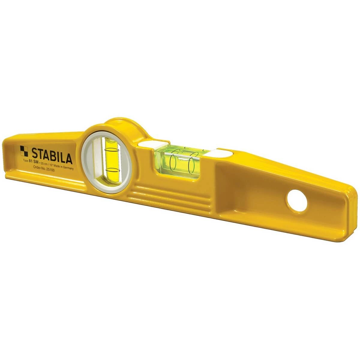 Stabila 25100 - 10" Die Cast Magnetic Torpedo Level 3 Stabila 25100 - 10" Die Cast Magnetic Torpedo Level