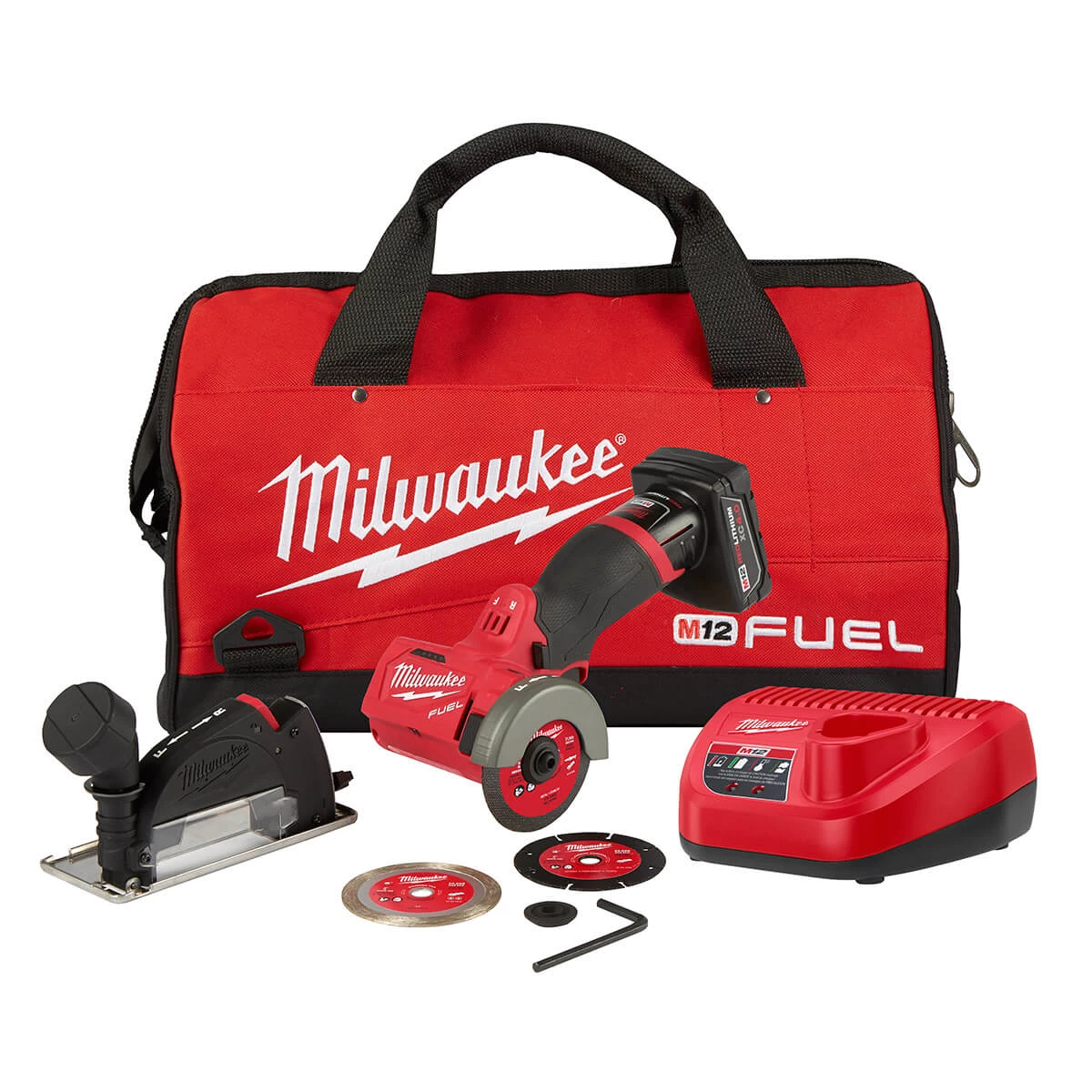 Milwaukee 2522-21XC - M12 FUEL™ 3" Compact Cut Off Tool - Kit 3 Milwaukee 2522-21XC - M12 FUEL™ 3" Compact Cut Off Tool - Kit