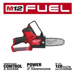 Milwaukee 2527-20 - M12 Fuel Hatchet 6" Pruning Chain Saw (Tool Only) SALE