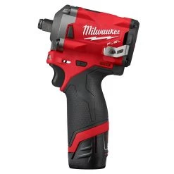 MILWAUKEE Miwlaukee 2555-22 - M12 FUEL Stubby 1/2" Impact Wrench Kit POWER TOOLS