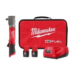 POWER TOOLS Milwaukee 2565-22 - M12 Fuel 1/2' Right Angle Impact Wrench - 2.0Ah Kit