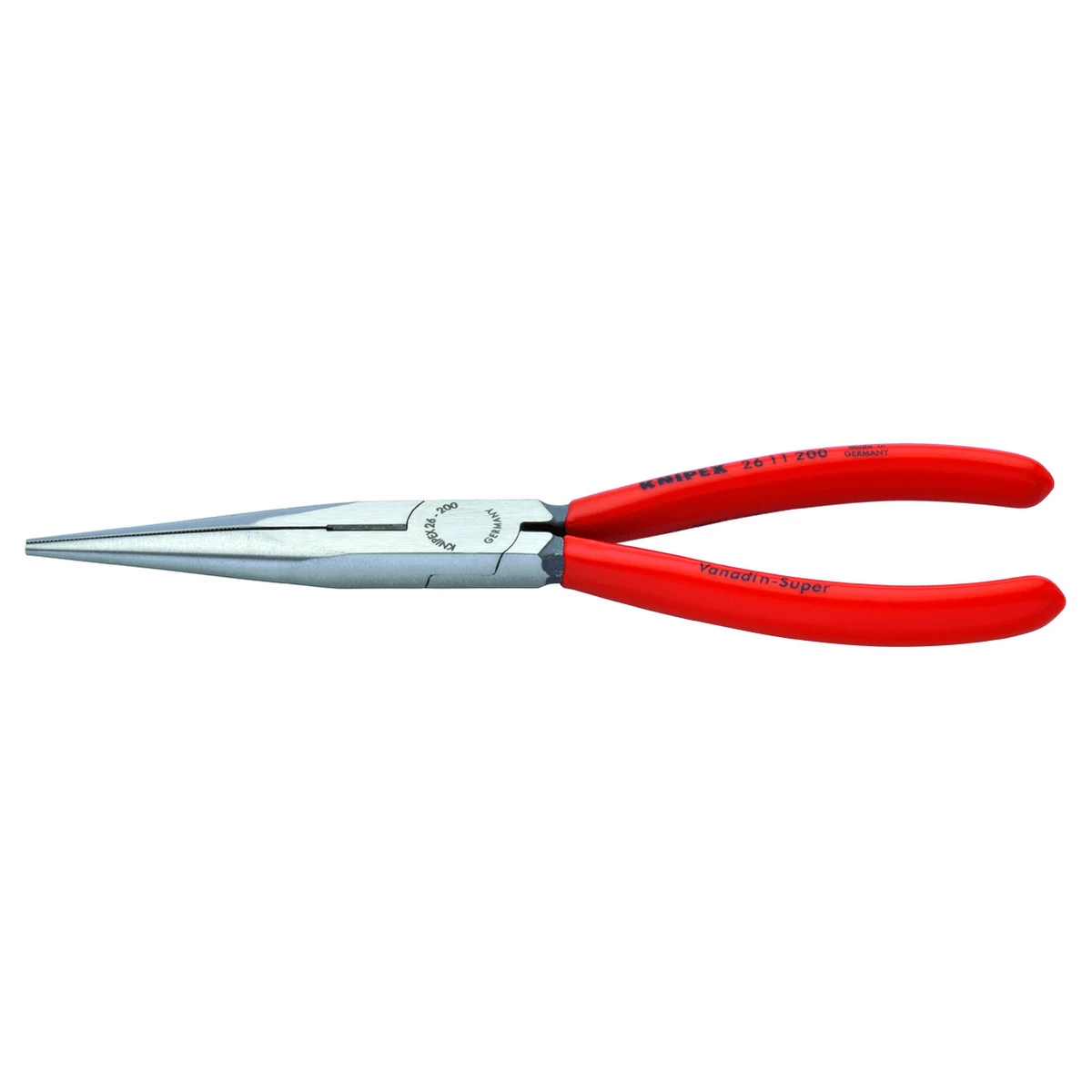 HAND TOOLS Knipex 2611200 - 8" Snipe Nose Side Cutting Pliers 3 HAND TOOLS Knipex 2611200 - 8" Snipe Nose Side Cutting Pliers