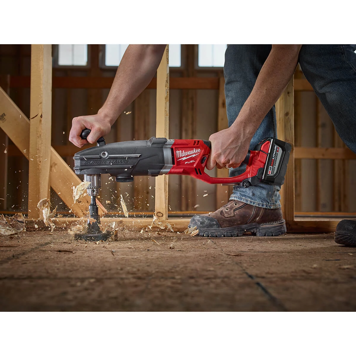 POWER TOOLS Milwaukee 2709-22HD - M18 Fuel 1/2" Super Hawg HD Kit 7 POWER TOOLS Milwaukee 2709-22HD - M18 Fuel 1/2" Super Hawg HD Kit