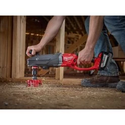 Milwaukee 2711-22HD M18 Fuel Super Hawg Right Angle Drill HD Kit W/ QUIK-LOK POWER TOOLS