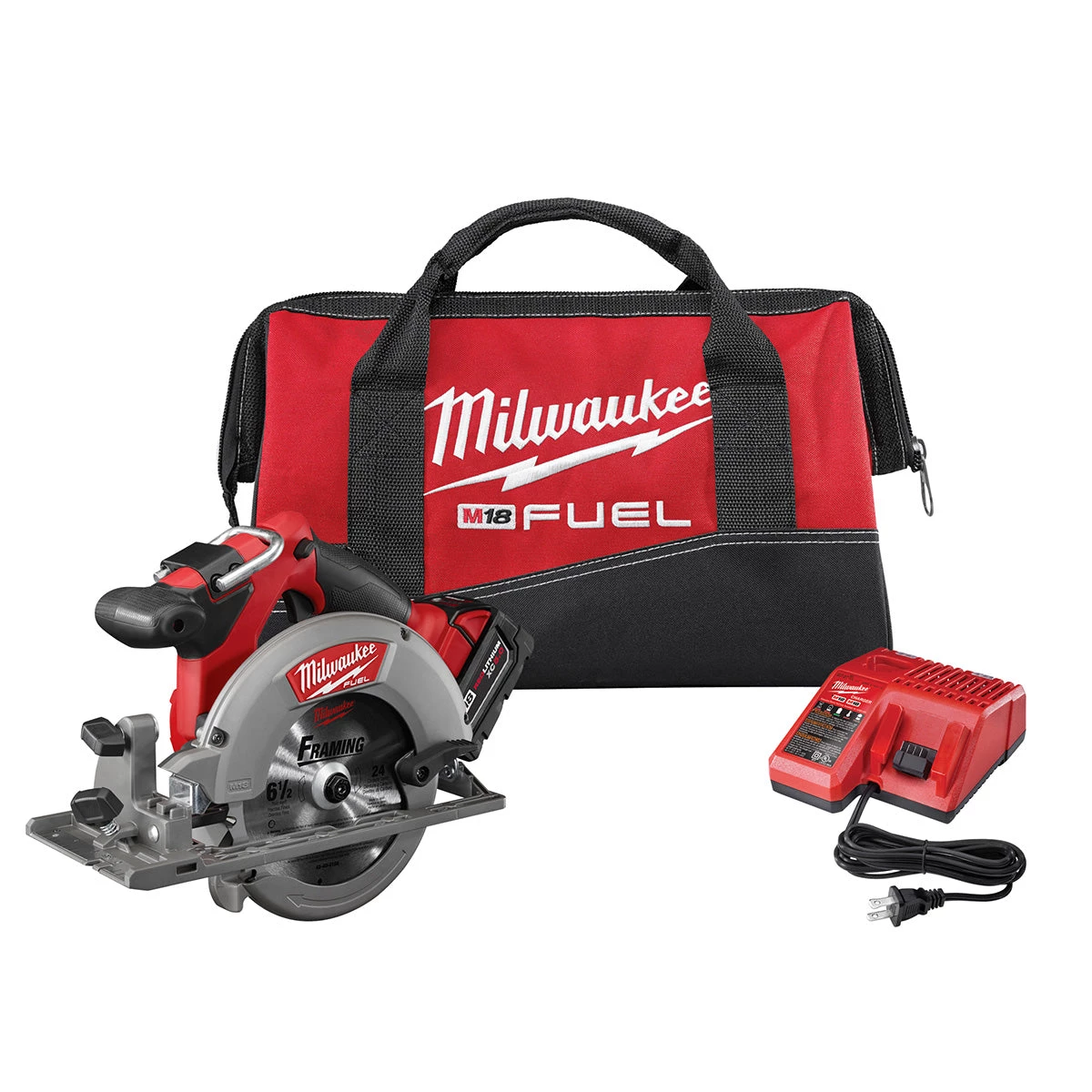 SALE - Milwaukee M18 FUEL™ 2730-21 6-1/2" Circular Saw Kit | New Arrival 3 SALE Milwaukee 2730-21 - M18 FUEL™ 6-1/2" Circular Saw Kit