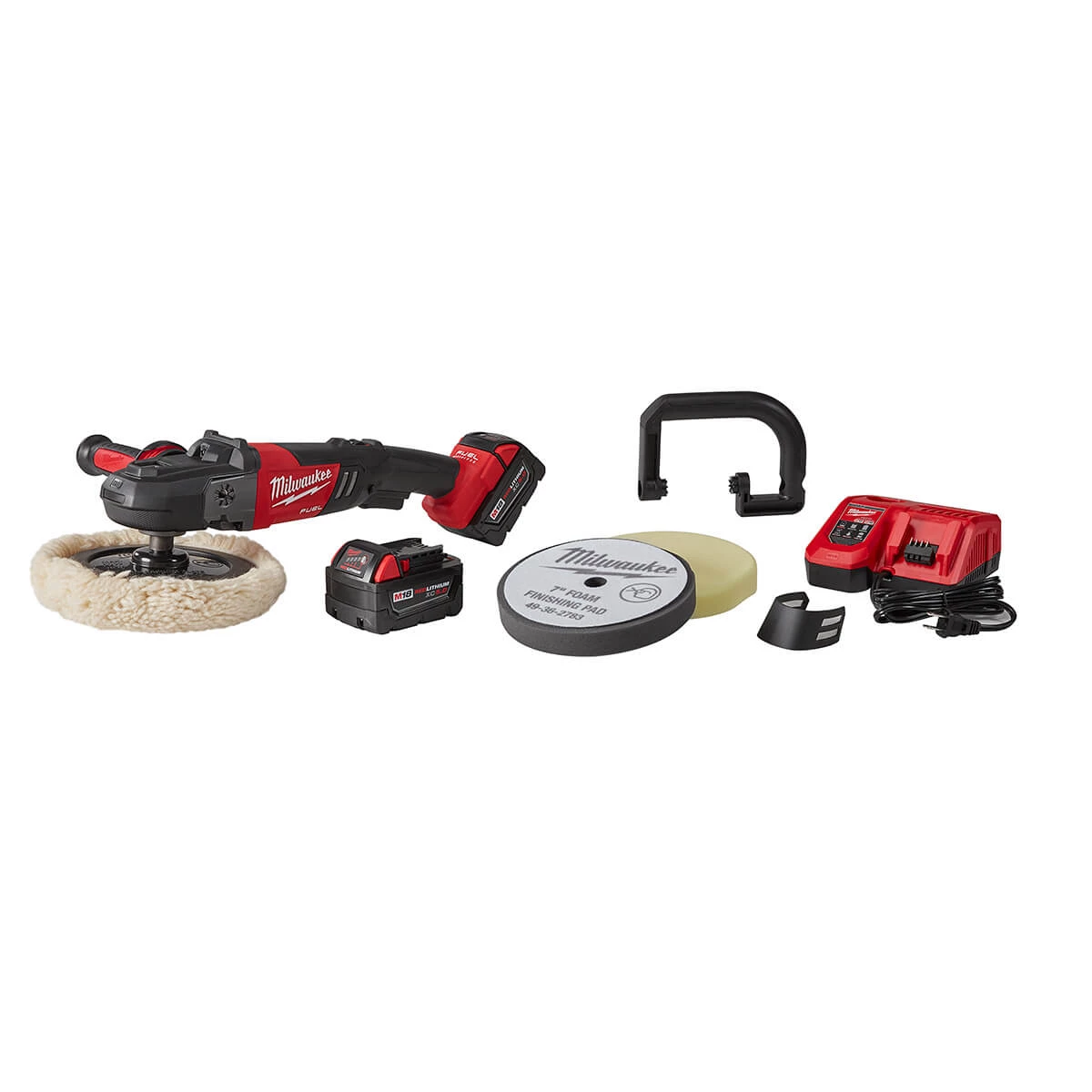 POWER TOOLS Milwaukee 2738-22P-M18 Fuel 7" Variable Speed Polisher Kit 3 POWER TOOLS Milwaukee 2738-22P-M18 Fuel 7" Variable Speed Polisher Kit