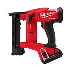 SALE Milwaukee 2749-21CT - M18 Fuel 18Ga Narrow Crown Stapler - 2.0Ah Kit
