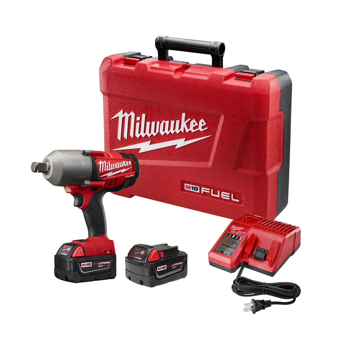 Milwaukee 2764-20 - M18 FUEL™ 3/4" High-Torque Impact Wrench With Friction Ring (Bare Tool) FASTENING 3 Milwaukee 2764-20 - M18 FUEL™ 3/4" High-Torque Impact Wrench With Friction Ring (Bare Tool) FASTENING