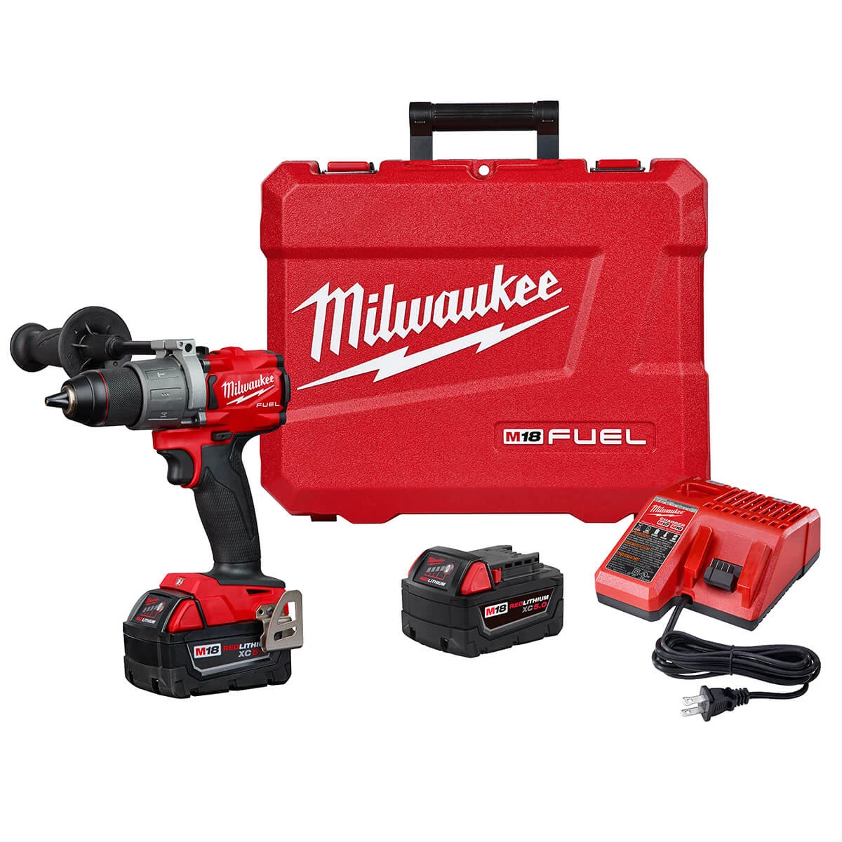 Milwaukee 2804-22 - M18™ FUEL 1/2" Hammer Drill Kit 3 Milwaukee 2804-22 - M18™ FUEL 1/2" Hammer Drill Kit