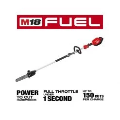 Milwaukee 2825-21PS - M18 FUEL™ 10" Pole Saw Kit W/ QUIK-LOK™ Attachment Capability SALE 18 Milwaukee 2825-21PS - M18 FUEL™ 10