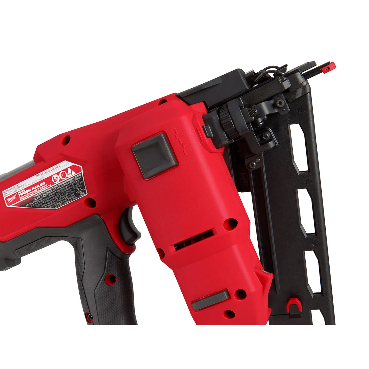 Milwaukee 2841-20 - M18 FUEL™ 16 Gauge Angled Finish Nailer NAILERS AND STAPLERS 10 Milwaukee 2841-20 - M18 FUEL™ 16 Gauge Angled Finish Nailer NAILERS AND STAPLERS