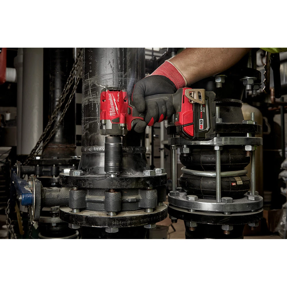Milwaukee 2855-20 - M18 Fuel 1/2" Compact Impact Wrench - Tool Only 8 Milwaukee 2855-20 - M18 Fuel 1/2" Compact Impact Wrench - Tool Only