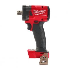 Milwaukee 2855P-20 - M18 Fuel 1/2" Compact Impact Wrench - Pin Detent - Tool Only FASTENING