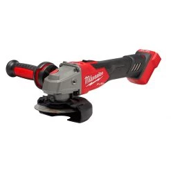 MILWAUKEE 2889-20 - M18 FUEL™ 4-1/2" / 5" Variable Speed Braking Grinder, Slide Switch Lock-On WHAT'S NEW