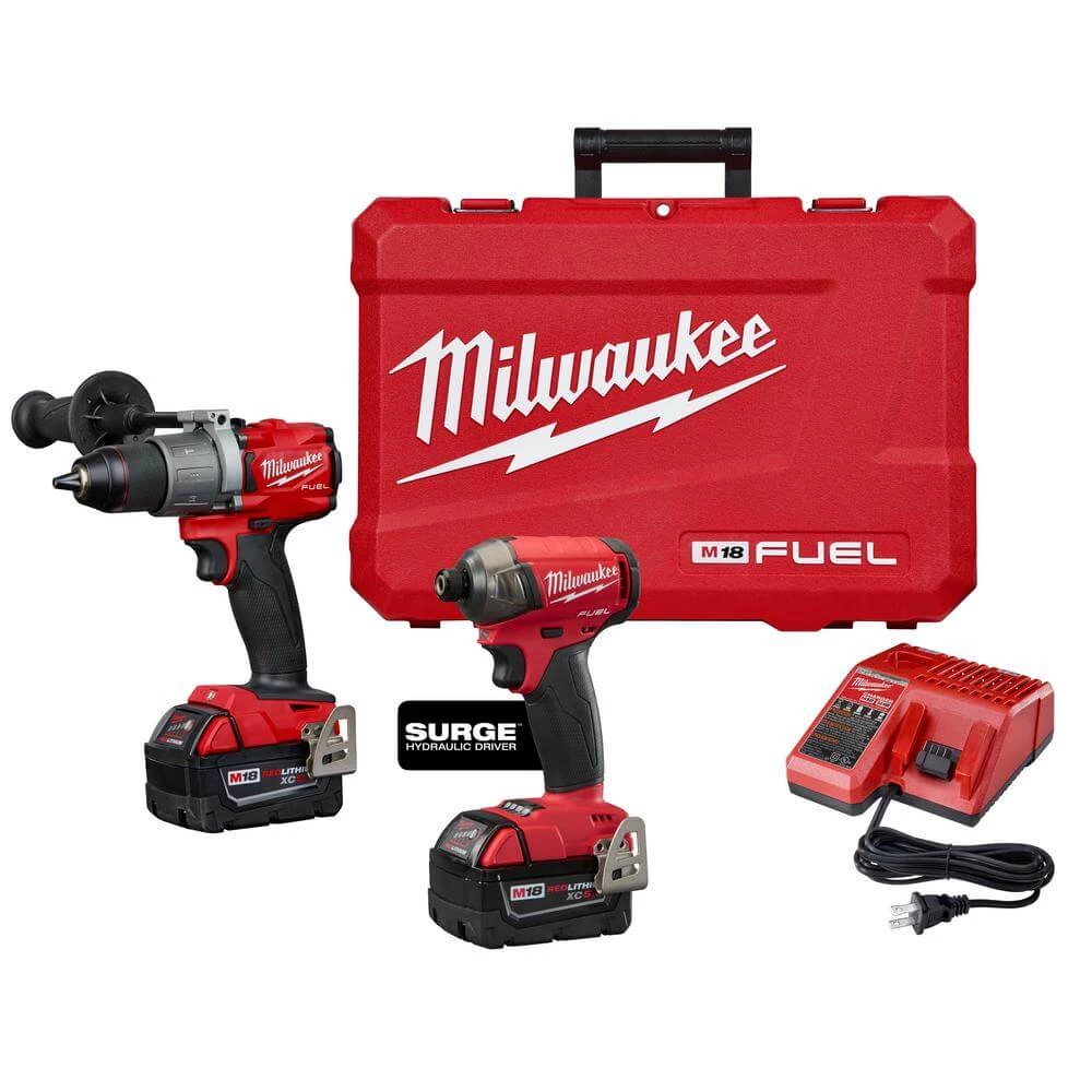 Milwaukee 2999-22-M18 Fuel Surge Impact & Hammerdrill Combo Kit POWER TOOLS 3 Milwaukee 2999-22-M18 Fuel Surge Impact & Hammerdrill Combo Kit POWER TOOLS