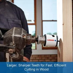 LENOX CONTRACTOR'S BIG DADDY™ SPEED SLOT® HOLE SAW KIT, 26 PIECE