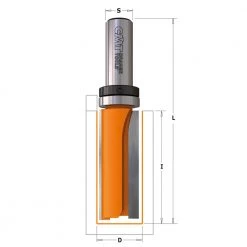 CMT 812.127.11B PATTERN BIT WITH BEARING, 1/4-INCH SHANK, 1/2-INCH DIAMETER SALE
