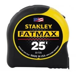 HAND TOOLS Stanley 33-725 25-Feet FatMax Tape Measure