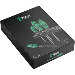 Wera 028059- 367/6 TORX® HF Kraftform Plus Screwdriver Set With Holding Function And Rack
