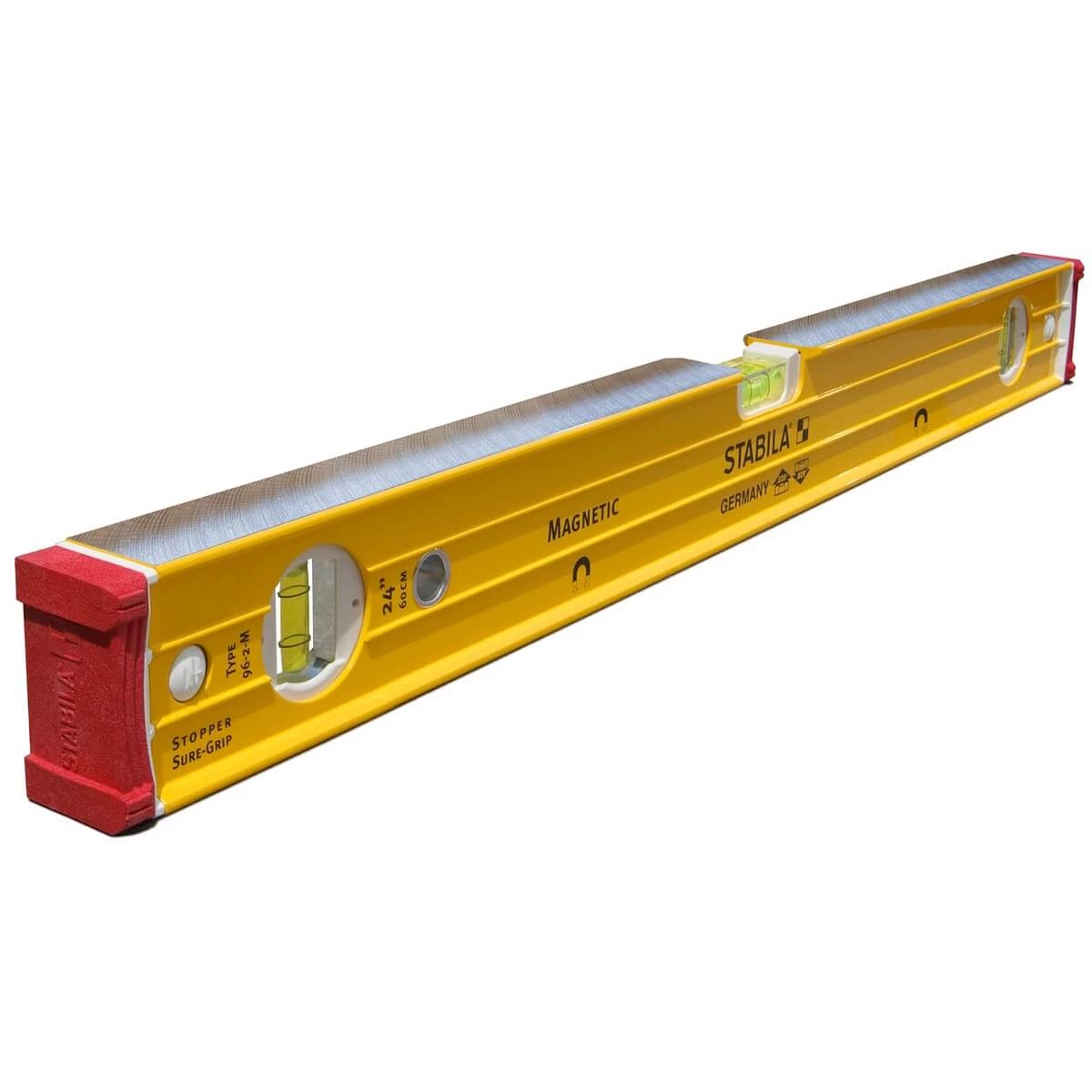 Stabila 38624 - 24" Magnetic Level - Type 96-2-M 3 Stabila 38624 - 24" Magnetic Level - Type 96-2-M