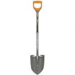 SALE Fiskars 397960 PRO Shovel, Digging, 44 Inch, Silver
