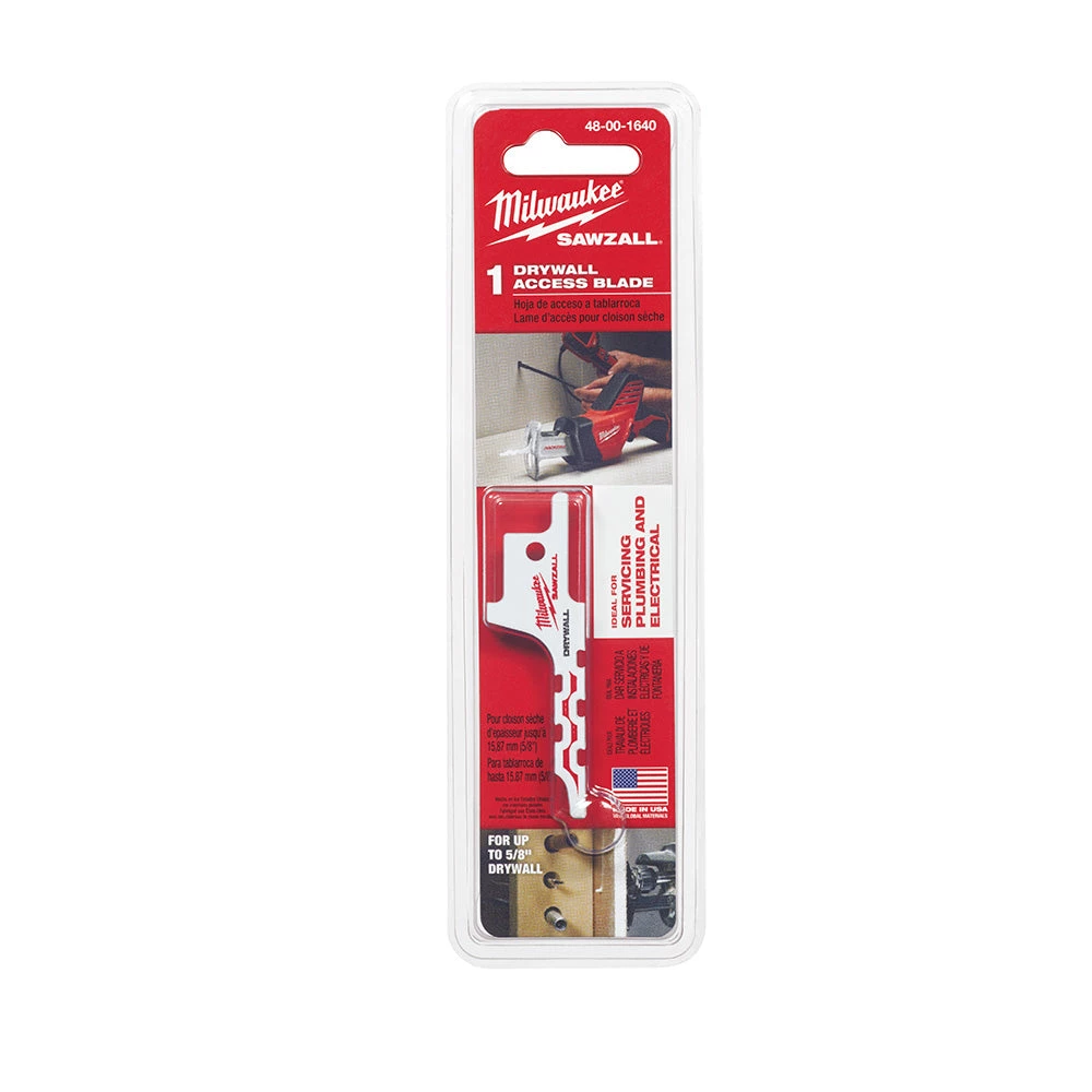 Milwaukee 48-00-1640 - DRYWALL BLADE CUTTING ACCESSORIES 4 Milwaukee 48-00-1640 - DRYWALL BLADE CUTTING ACCESSORIES