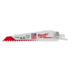 Milwaukee 48-00-5021 - The AX Nail Embedded Wood Sawzall™ Blades CUTTING ACCESSORIES