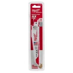 Milwaukee 48-00-5027 - The AX Nail Embedded Wood Sawzall™ Blades