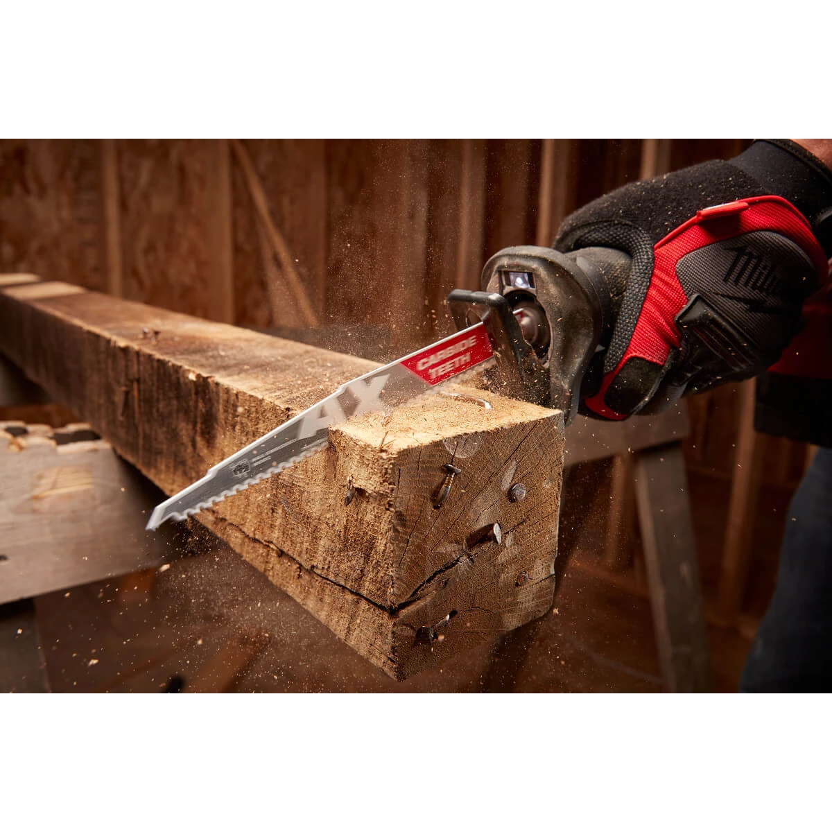 Milwaukee 48-00-5226 SAWZALL® The AX™ With Carbide Teeth Saw Blade 5 Milwaukee 48-00-5226 SAWZALL® The AX™ With Carbide Teeth Saw Blade