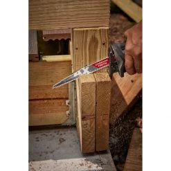 Milwaukee 48-00-5226 SAWZALL® The AX™ With Carbide Teeth Saw Blade 15 Milwaukee 48-00-5226 SAWZALL® The AX™ With Carbide Teeth Saw Blade